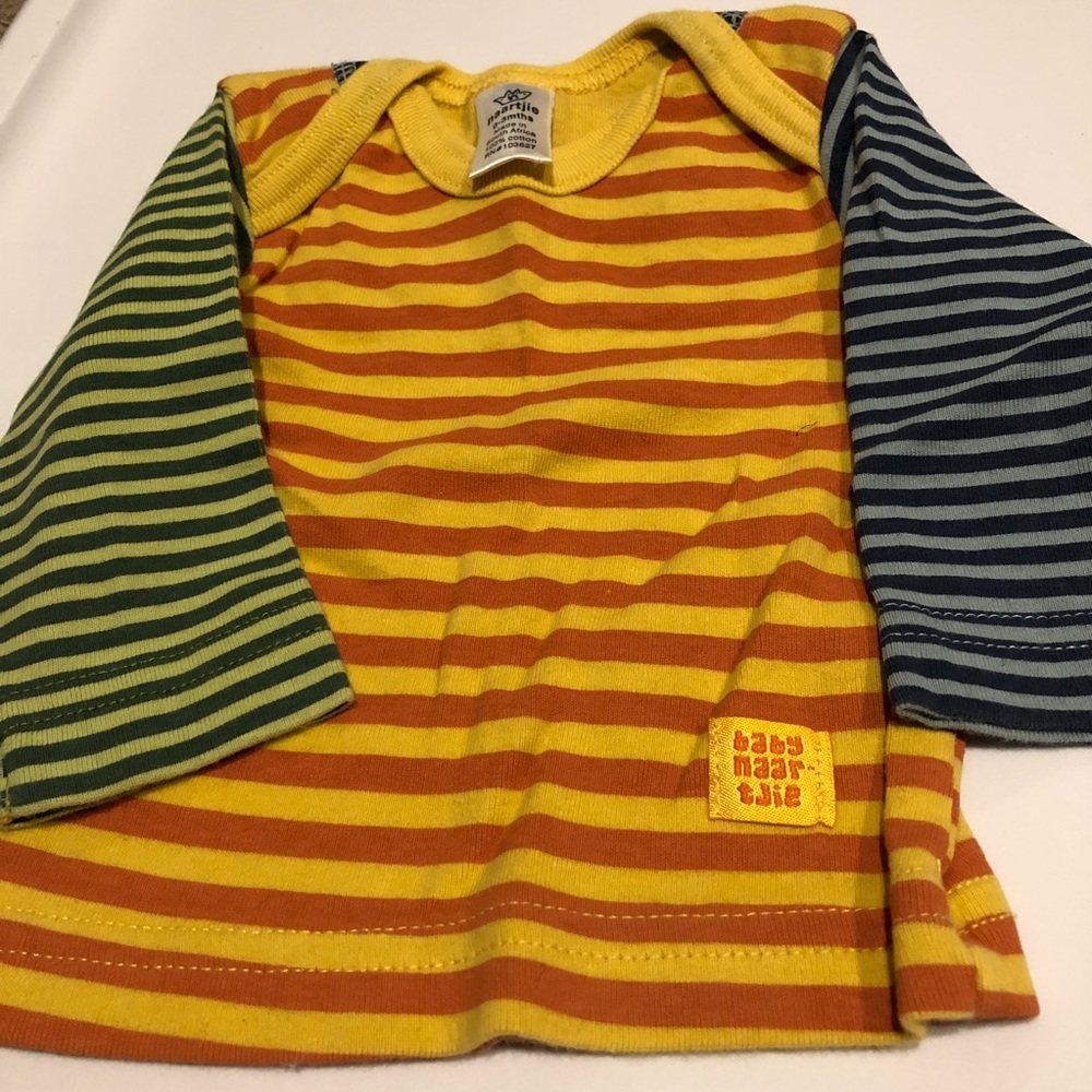 Playful Naartjie Multi-Striped Long-Sleeve Tee